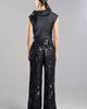 Natori Natori Floral Sequin Lace Side Zip Wide Leg Pant - 2
