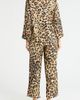 Natori Natori Jaguar Printed Stretch Satin Pajamas - 2
