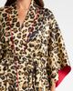 Natori Natori Jaguar Printed Stretch Satin Robe - 4