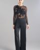 Natori Natori Luxe Satin Wide Leg Pull On Pants - 1