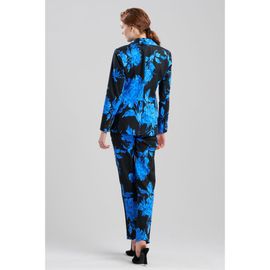 Natori Natori Miyako - Printed Cotton Chino One Button Blazer