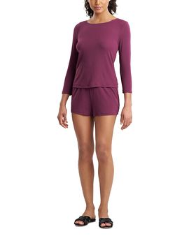 Natori Natori Rib Essentials Short Pajama Set