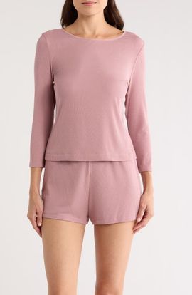 Natori Natori Rib Essentials Short Pajamas