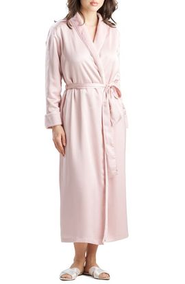 Natori Natori Satin Plush Long Robe