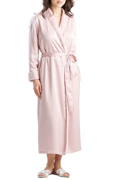 Natori Natori Satin Plush Long Robe