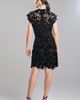Natori Natori Shirin Velvet Lace Sheath Dress - 2