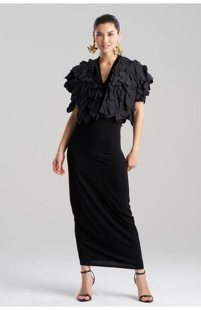 Natori Natori TECH COTTON TAFFETA Bolero with Embroidery
