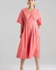 Natori Natori TECH COTTON TAFFETA V-Neck Pleat Release Dress - 1