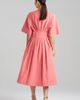 Natori Natori TECH COTTON TAFFETA V-Neck Pleat Release Dress - 2