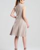 Natori Natori Techno Crepe Fit & Flare Funnel Neck Dress - 2