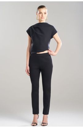 Natori Natori Techno Crepe Side Zip Ankle Pants