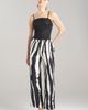 Natori Natori Zebra - Silk Twill Pull On Straight Leg Pant - 1