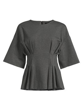Natori Women's Compact Knit Pleat Release Top