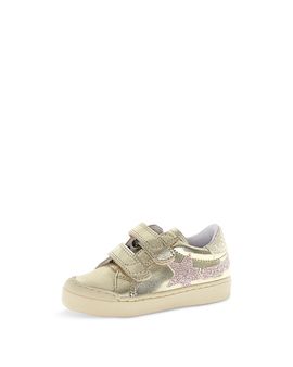 Naturino Naturino Boys' Singery Low Vl Metallic Glitter Sneakers