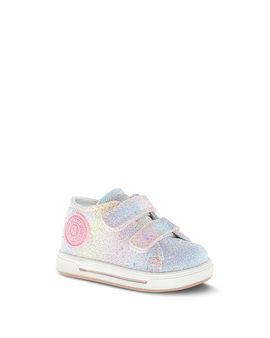 Naturino Naturino Girls' Falcotto Michael 3 Glitter Rainbow Sneakers