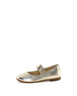 Naturino Naturino Girls' Valy Metallic Leather Mary Janes Toddler, Little Kid