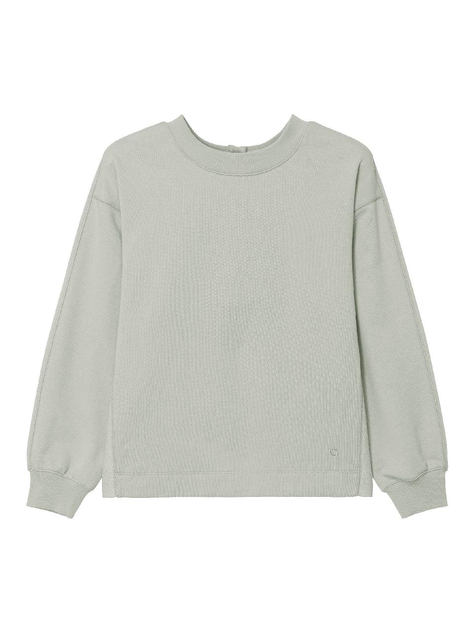 nau Reversible Cotton Blend Sweatshirt [Light Khaki]