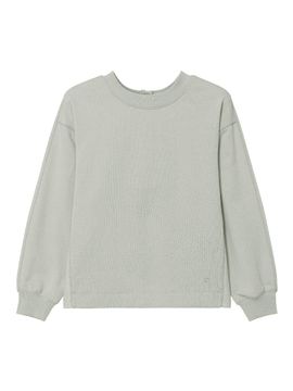 nau Reversible Cotton Blend Sweatshirt [Light Khaki]