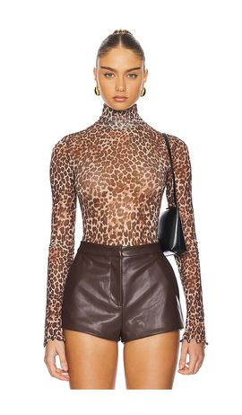 NBD NBD Mira Sheer Bodysuit