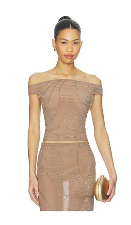 knee length dresses for ladies Mila Beaded Mini Dress main image 1