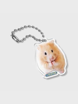NCOVER NERVOUS HAMSTER Keyring