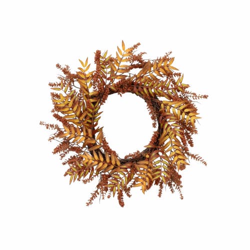 NEARLY NATURAL NEARLY NATURAL 18-in Harvest Berry Artificial Wreath