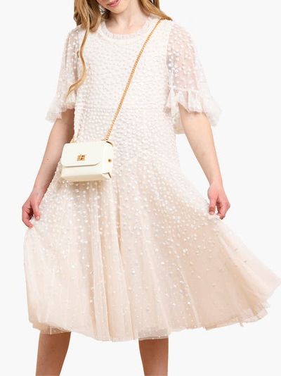 Needle & Thread Needle & Thread Dappled Sequin Short Cape Kids DressLittle Kid, Big Kid