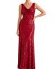 Needle & Thread Needle & Thread Evangeline Sequin Cowl Neck Maxi Dress - 1