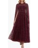 Needle & Thread Needle & Thread Heart Lattice Embellished Cape Dress - 1