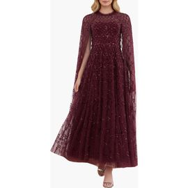 Needle & Thread Needle & Thread Heart Lattice Embellished Cape Dress