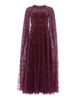 Needle & Thread Needle & Thread Heart Lattice Embellished Cape Dress - 2