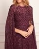 Needle & Thread Needle & Thread Heart Lattice Embellished Cape Dress - 3