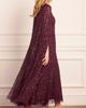 Needle & Thread Needle & Thread Heart Lattice Embellished Cape Dress - 5