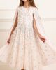 Needle & Thread Needle & Thread Kids' Dahlia Ditsy Cape Kids Dress - 3
