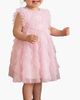 Needle & Thread Needle & Thread Genevieve Embroidered Ruffle Baby DressBaby - 3