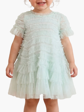 Needle & Thread Needle & Thread Kids' Valentine Ruffle Baby Dress