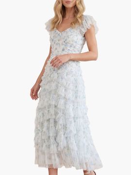 Needle & Thread Needle & Thread Magnolia Ditsy Lola Ballerina Dress