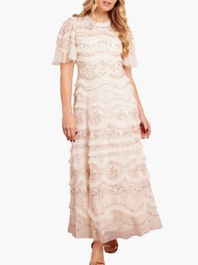 Needle & Thread Needle & Thread Marina Ruffle Ankle Gown