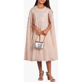 Needle & Thread Needle & Thread Moonlight Sequin Cape Kids DressBig Kid