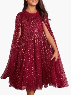 Needle & Thread Needle & Thread Raindrop Cape Kids DressToddler, Little Kid, Big Kid