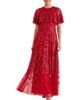 Needle & Thread Needle & Thread Snowdrop Cape Embellished Maxi Dress - 1