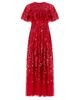 Needle & Thread Needle & Thread Snowdrop Cape Embellished Maxi Dress - 2