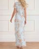 Needle & Thread Needle & Thread Summer's Rose Georgette V-neck Gown - 5