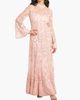 Needle & Thread Needle & Thread Sylvia Rose Floral Long Sleeve Dress - 1