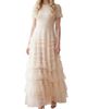 Needle & Thread Needle & Thread Valentine Ruffle Maxi Gown - 1