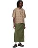 NEEDLES NEEDLES Beige Paisley Jacquard Cabana Shirt - 4