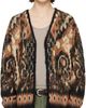 NEEDLES NEEDLES Black & Brown Mohair Paisley Cardigan - 1