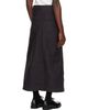 NEEDLES NEEDLES Black Back Sateen String Fatigue Skirt - 3