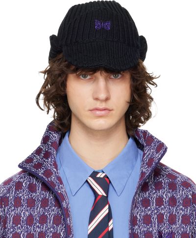 NEEDLES NEEDLES Black Bird Cap