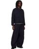 NEEDLES NEEDLES Black Crocodile Jacquard Short Denim Jacket - 4